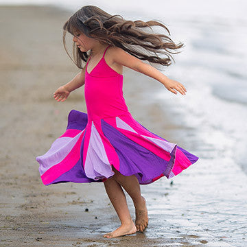 Robe Maxi Bleue à Pois Pixie Girl Taille 8 Fille - Sans Manches, été, Très Bon état