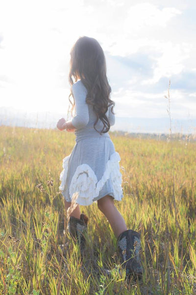 Boots Dress-Gray & Ivory - Pre-Order
