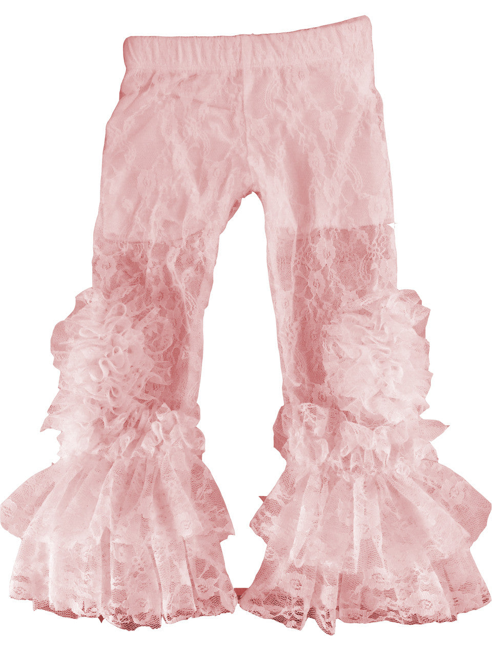 Peony Legging Pink All lace with cover up