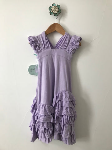Rosy Ruffles Dress-Lavender Grace Dress