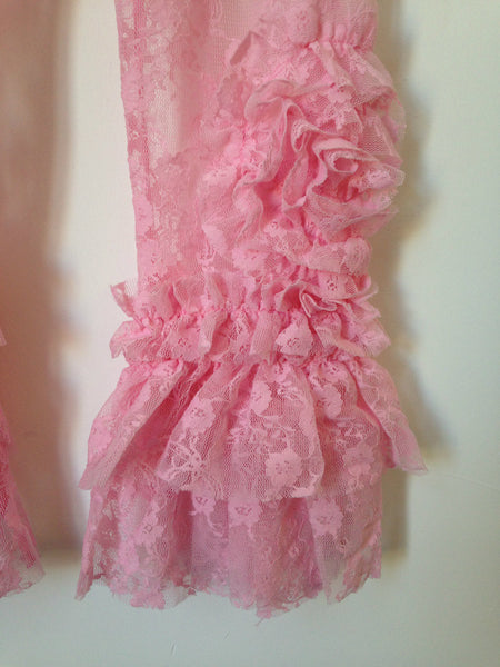 Peony Legging-Pink Lace