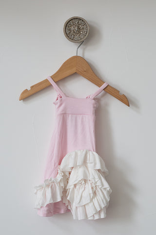Maxi Doll Dress- Pink/Ivo