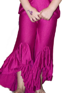 Flamenco Pants- Fuchsia