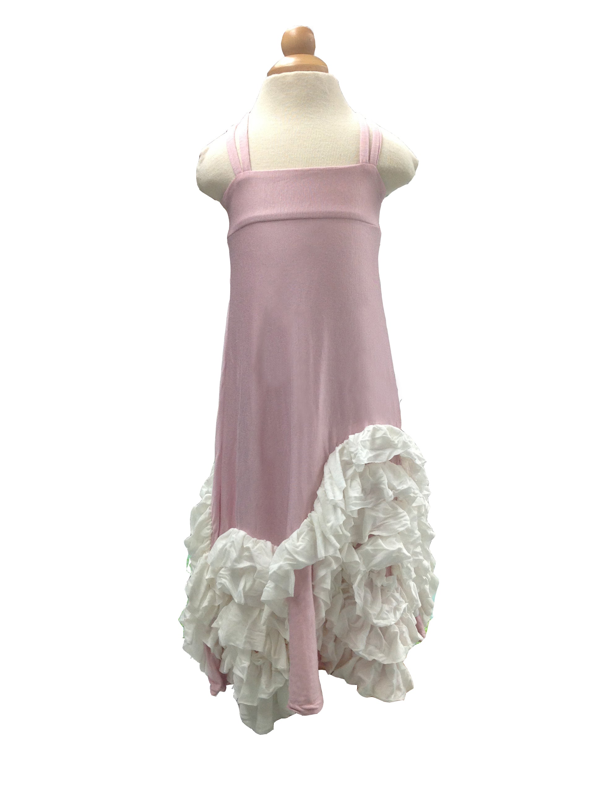 Robe Maxi Bleue à Pois Pixie Girl By Vicki Sigg Taille 8 Fille - Occasion Très Bon état