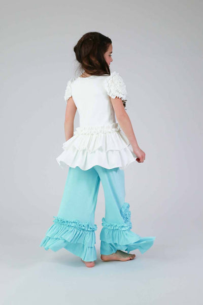Peony Pant- Aqua