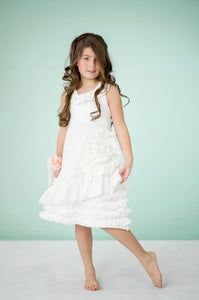 Blossom Dress- Ivory