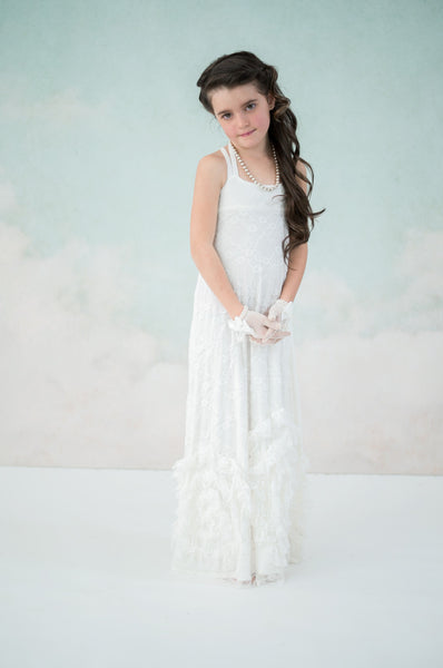 Gretta Dress- Ivory